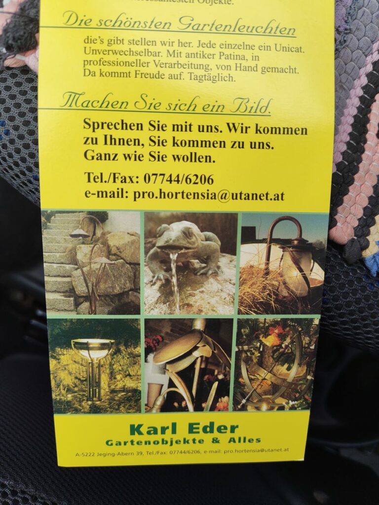 Firmenschild