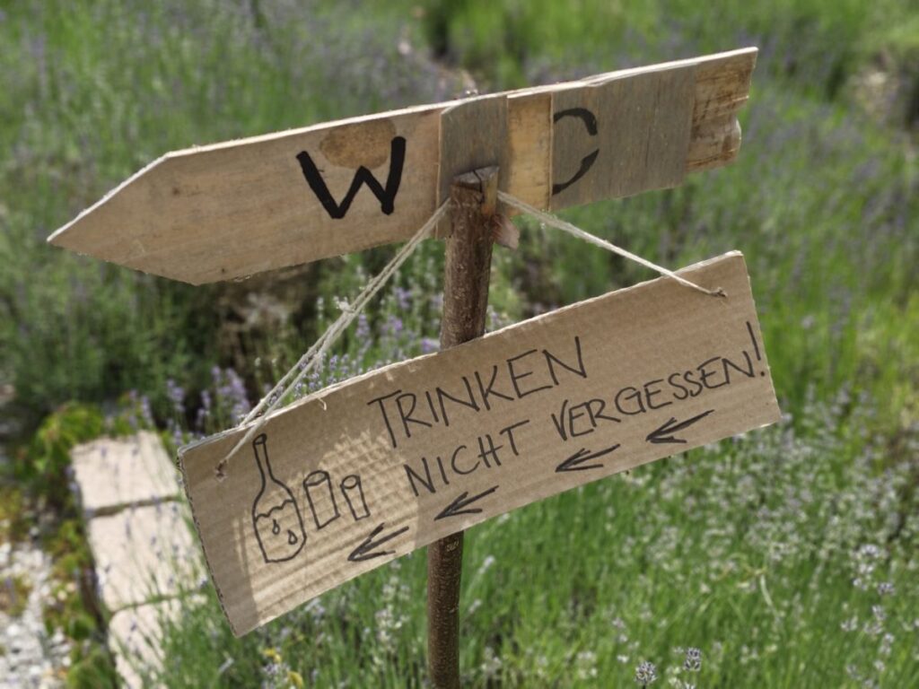 Hinweisschild