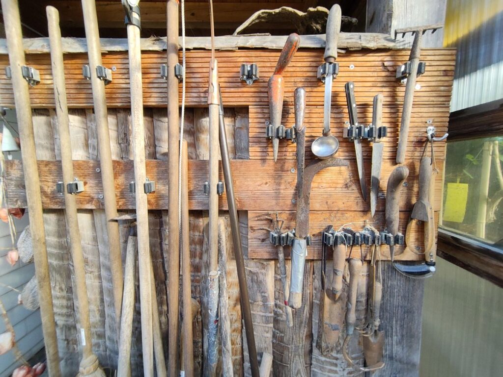 Gartenwerkzeugsammlung